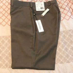 Calvin Klein flat front pants